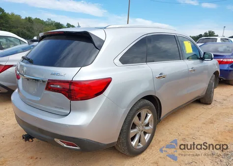 2014 Acura Mdx Advance Pkg W/Entertainment Pkg z USA, uszkodzony, nr VIN 5FRYD4H8XEB032440